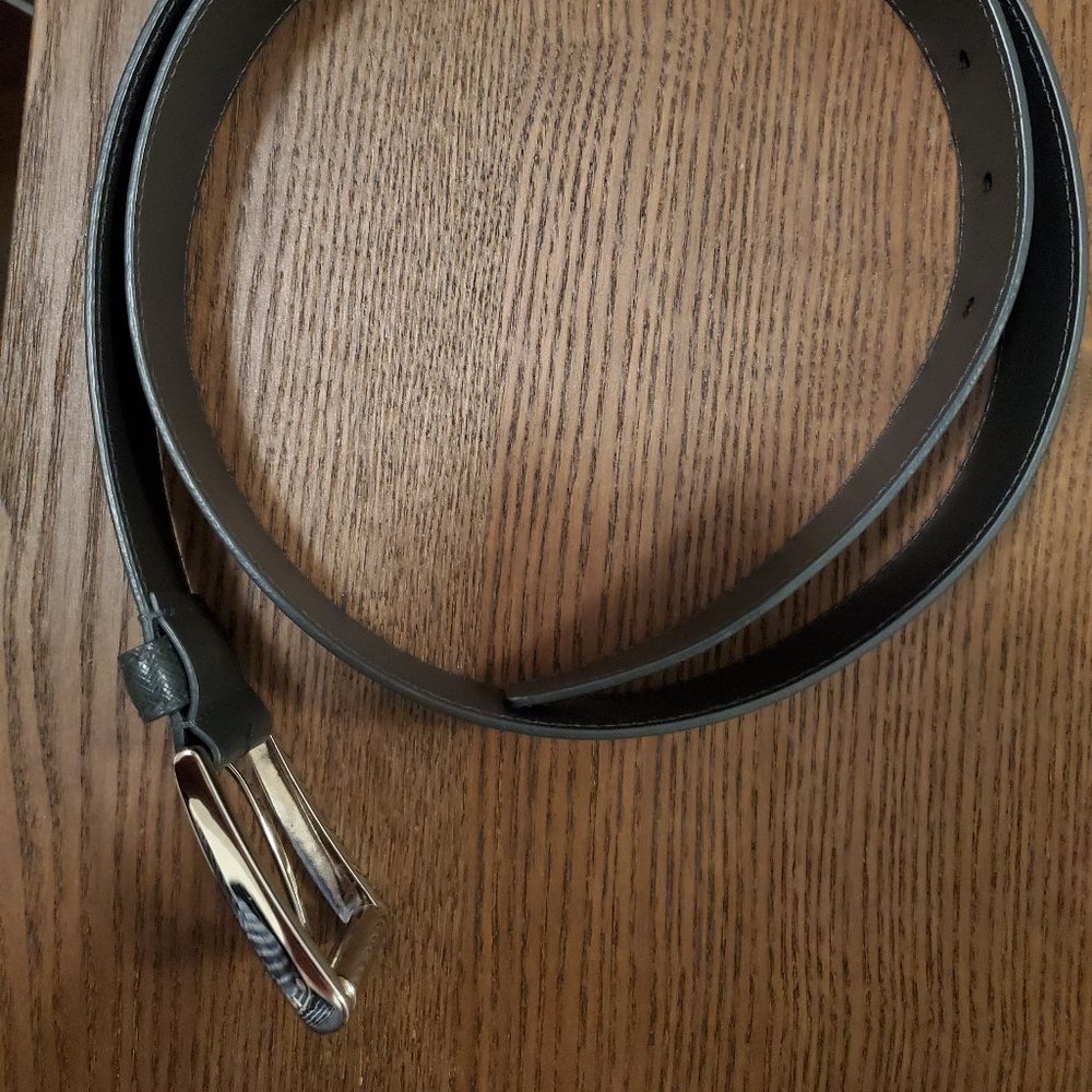 Prada Men's Grey Belt